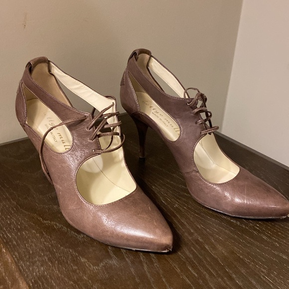 Bettye Muller Lace Up Heels - Picture 4 of 5